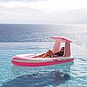 מזרון ים מתנפח בצורת סירה עם צלון Intex 57804